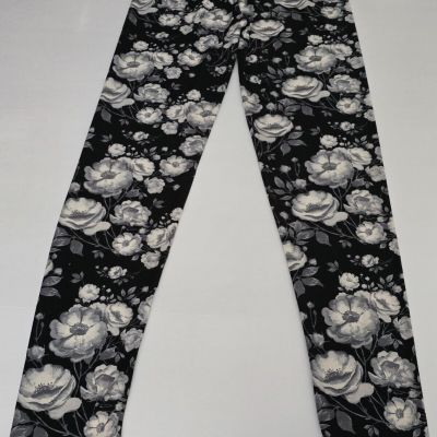 Reg One Size New Mix Women's Floral Ultra Soft High Waist Fashion Leggings